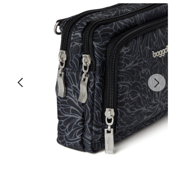 Triple Zip With Front Wallet
Crossbody, belt bag, NWT “Midnight Blossom Print” - Picture 5 of 7